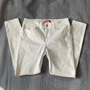 White High Waisted Jeans